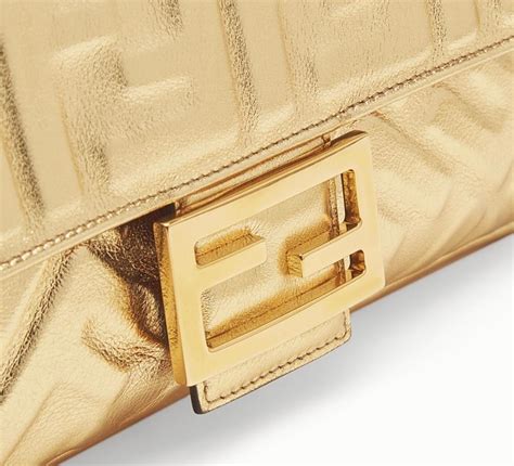 fendi golden bag|Fendi gold handbags.